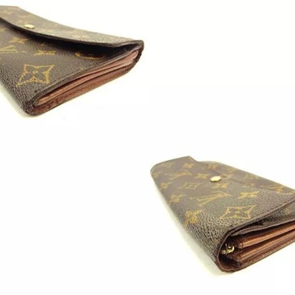 Louis Vuitton Wallet Purse Monogram Brown Woman unisex Authentic Used - Picture 2 of 12